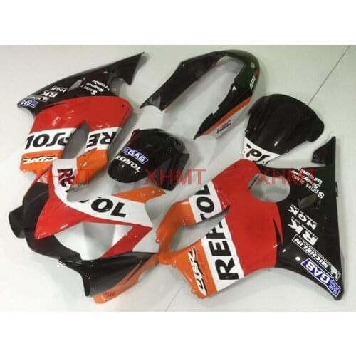 For CBR F4i 2004 - 2007 Full Body Kits CBR600F4i 2004 Full Body Kits CBR600 F4i 06 07 repsol Motorcycle Fairing