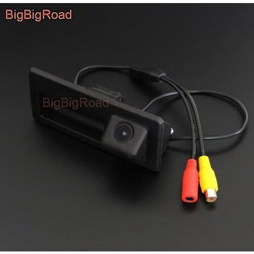 HD Rear View Camera For Audi Q3 A5 Q5 S5 2013~2016 2017 2018 A6 C7 4G 2011~2018 Car Trunk Handle Back Up Camera CCD Night Vision