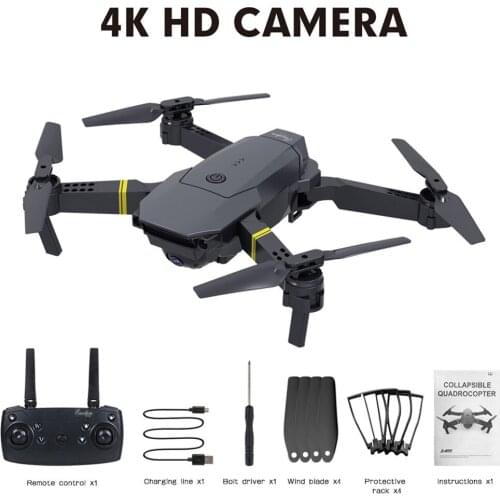 JY019 E58 XT-1 FPV Wifi Mini Drone 4K Camera HD Foldable Drones RC Helicopter Quadrocopter Selfie 4K/720P/1080P RC Drone