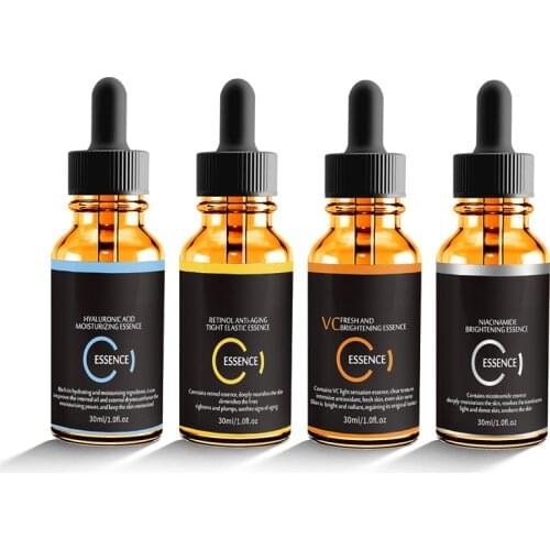 30ml Vitamin C Serum Retinol Hyaluronic Acid Nicotinamide Face Serum Whitening Moisturizing Improve Roughness Facial Essence