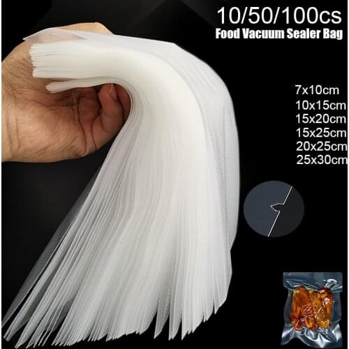 Vacuum Sealer Bags for Food Saver Sealing Machine Plastic Storage Vacuum Bag Kitchen Packer Vacum Bag Wholesale Dropshippin