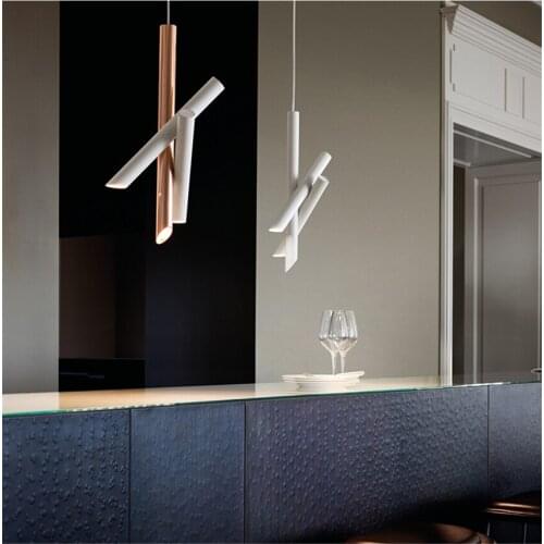 Nordic Luxury Pendant Lights Hotel Villa Restaurant Bar Living Room Lamps Corridor Bedroom Bedside Modern Cafe LED Pendant Lamps