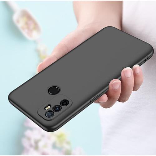 SUREHIN Nice Soft Cover for OPPO A53S case 2020 shockproof women man boy girls TPU matte funda silicone case for OPPO A53S cover