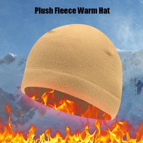 Winter Windproof Warm Outdoor Cycling Skiing Skating Cap For Men Women Bicycle Lined CamouflageTactical Helmet Liner Hat X012