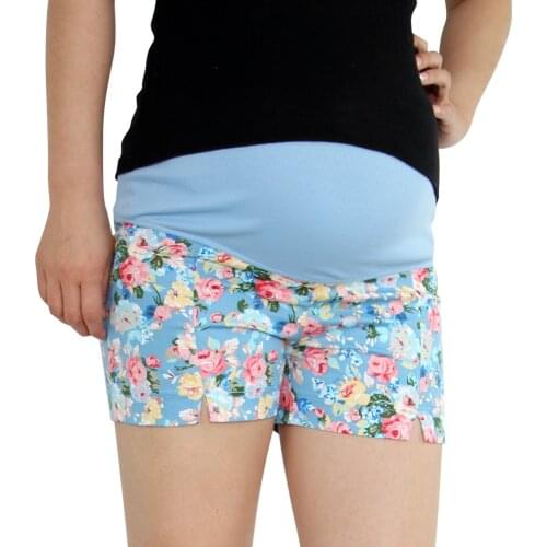 2020 Fashion Sport Maternity Shorts Summer Wear Homewear Pregnancy Short Pants Leggings For Pregnant Women Belly Support Trouser