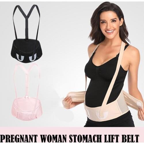 #48 Pregnancy Belt Women Special Pregnant Stomach Lift Belt With Shoulder Strap Protection Belt Бандаж Для Беременных
