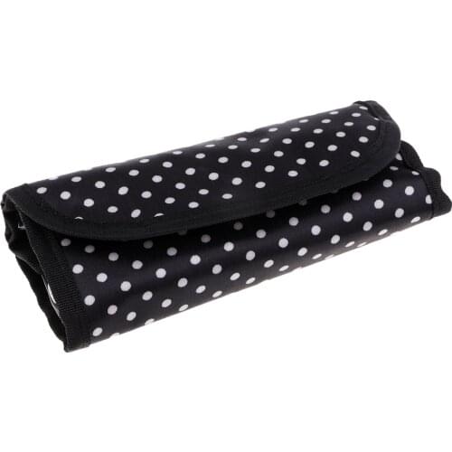 9pcs Aluminium Crochet Hooks Needles Set with Soft Handle Black Case 2mm-6mm