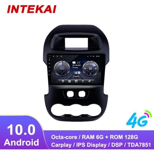 9"Android 10.0 Car Radio GPS Navigation autoradio multimedia player for ford ranger 2011 2014 head unit stereo