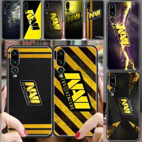 NAVI Natus Vincere Phone case For Huawei P Mate P10 P20 P30 P40 10 20 Smart Z Pro Lite 2019 black 3D cell cover trend Etui tpu