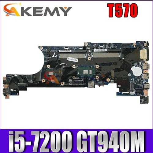 For LenovoThinkPad T570 i5-7200 N16 WIN Laptop Independent Graphics Card Motherboard FRU 02HL428 02HL429 01YR387 02HL433 01ER388