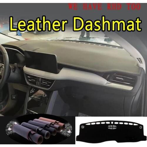 For Ford Escape G4 2020 2021 Leather Dashmat Dashboard Cover Dash Mat Sunshade Carpet Car Styling Auto Accessories Carpet
