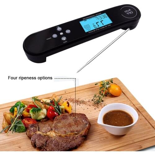 Digital Oven Thermometers Waterproof Instant Read Thermometer Kitchen Tools for Food Meat Cooking BBQ Calibration Water Oil Milk