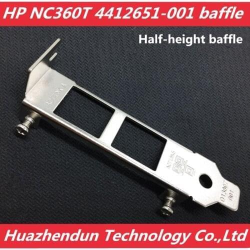 Spot suitable for HP NC360T 412651-001 network card half-height baffle blank 5pcs free shipping