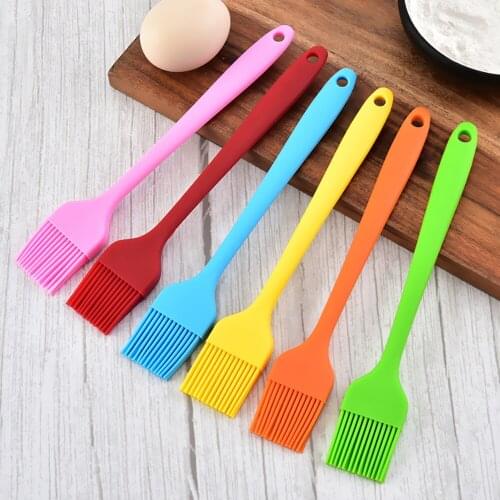 1PC Silicone Oil Brush High Temperature Small Barbecue Brush Cake Baking Brush Kitchen BBQ Tools Cream Cooking Basting Brush