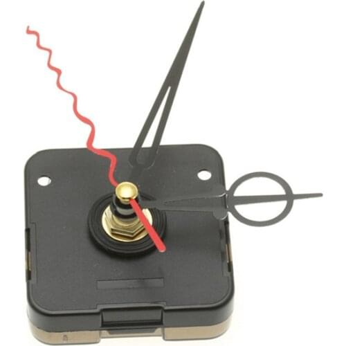 10sets 13mm shaft Silent Wall Clock Watch DIY Mechanism Quartz Clock Movement Replacement Repair Clock Parts wavy Hands Tools