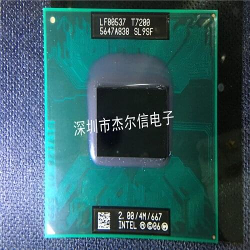 100% New&original LF80537 T7200 SL9SF 2.00/4M/667 CPU In Stock