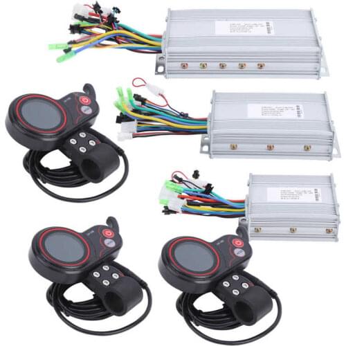24V/60V 450W 500W 1000W Electric Scooter Controller LCD Thumb Shifter E-bike Motor Controller Speed Driver Display Thumb Shifter