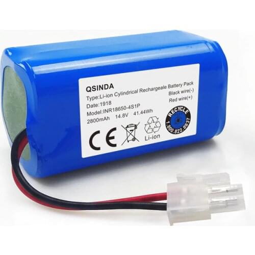 Rechargeable for ILIFE ecovacs Battery 14.8V 2600mAh robotic vacuum cleaner accessories parts for Chuwi ilife A4 A4s A6