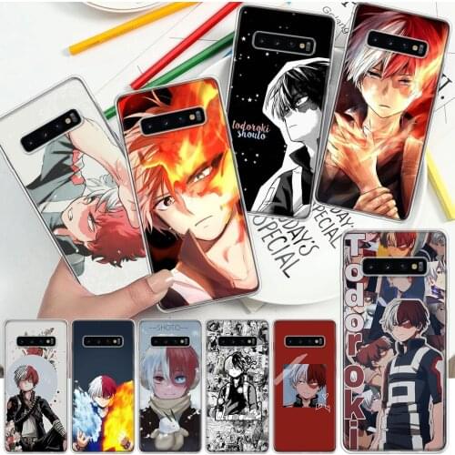 My Hero Academia Todoroki Shoto Phone Case For Samsung Galaxy A51 A71 A70 A50 A40 A30 A21 A20E A10S A41 A01 A6 A7 A8 A9 Plus + S