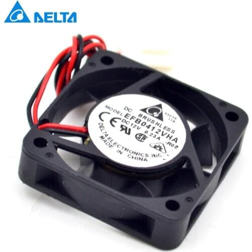 Delta 40*40*10mm 2-wire or 3-wire EFB0412VHA 4010 12V 0.23A 4CM 40mm North Bridge cooling fan for wholesale