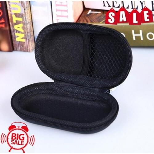 Earphone Holder Case Storage Carrying Hard Bag Box Case For Earphone Headphone Accessories Earbuds memory Card USB Cable
