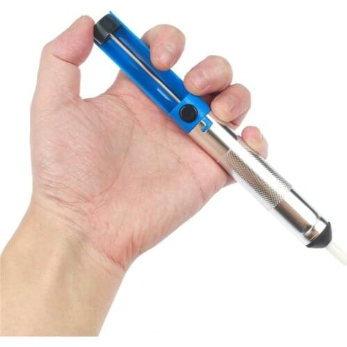 Economical Half-aluminum Tin Sucker Gun Soldering Iron Tool Set Accessories Manual Tin Sucker Soldering Iron Desolder Tools
