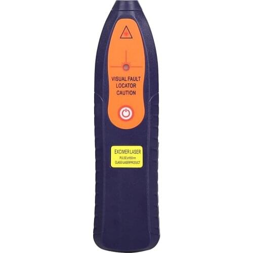 AUA-K10/30KM Mini 30mw/10mw Red Laser Light Fiber Optic Cable Tester SC/FC/ST Visual Fault Locator Checker Optical Power Meter