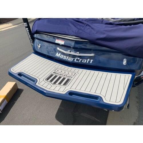 2008 MasterCraft X-2 Boat Swim Platform Pad With Logo EVA Teak Decking 1/4" 6mm
