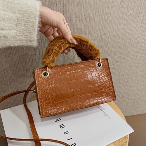 Fashion New Animal Prints Handbags For Women Pu Leather Shoulder Female Bag Small Square Bag Chain Strap Ladies Crossbody Bag