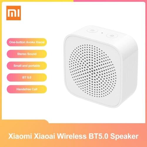New Xiaomi Xiaoai Portable Speaker Bluetooth Wireless Speaker BT5.0 Stereo Speaker Type-c Charging Work with Xiaoai Student app
