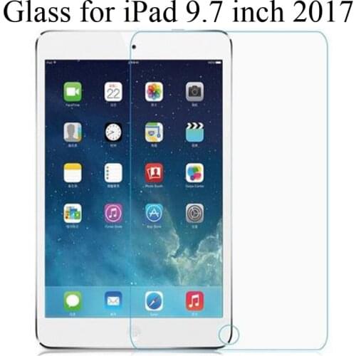 For iPad 5 9.7 inch 2017 A1822 A1823 tempered glass screen protector For iPad 6 9.7 2018 A1893 A1954 screen film protection
