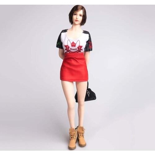 1/6 female soldier clothing exquisite leather skirt TBL TYM053 accessories suitable for 12-inch moving doll female body model