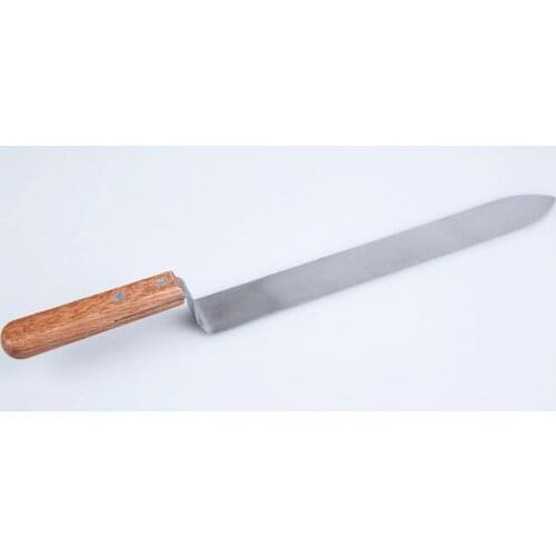 Stainless steel serrated knife cut honey beekeeping appliances Z shaped knife cut honey export