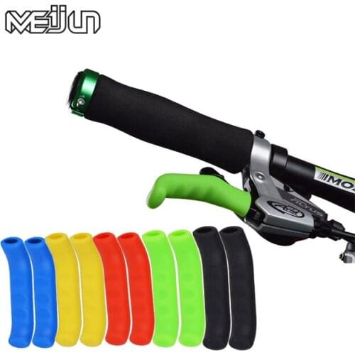 1 pair Brake handle silicone sleeve mountain road bike dead fly universal type brake lever protection cover
