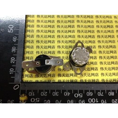 10pcs/Temperature control switch KSD301 70 Degrees Normally closed N.C/Normally open N.O 10A/250V Temperature switch