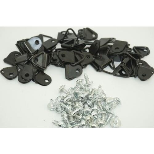 100 PCS/Lot Free Shipping Picture Frame Mirror Photo & Canvas Hnaging Hooks & Screw