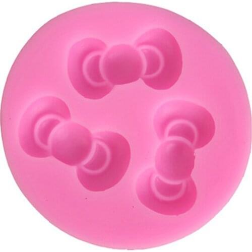Bow Shape Silicone Mold Cake Mold pastelaria Silicone Baking Tools Cake Supplies JH009