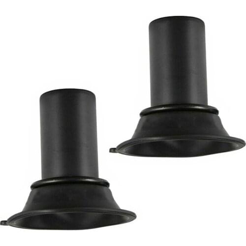 2Pcs Black Carburetor Vacuum Piston Diaphragm Membrane Plunger Fit for Honda VT500 VT500C Shadow 1983 1984 1985 1986