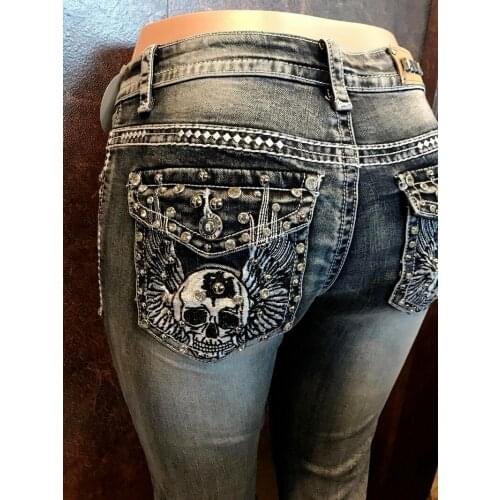 COTTELLI Womens High Jeans