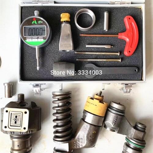 FOR BOSCH UNIT PUMP CAT C13 C15 C18 3512 EUI EUP injector nozzle armature residual air gap test tools