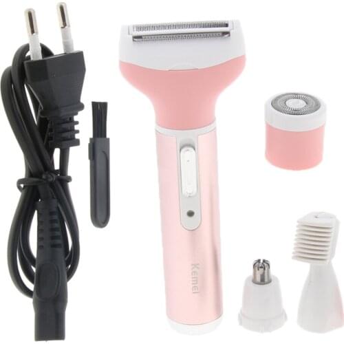 Electric Facial Hair Trimmer & Clipper for Eyebrows Nose Ear Eyebrow EU Plug