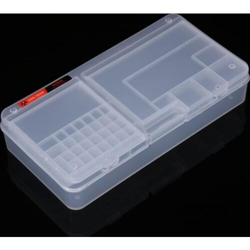 Mobile Phone Repair Tool Box Storage Box for iPhone Motherboard Component Storage Case LCD Screen Screws PVC Case Container