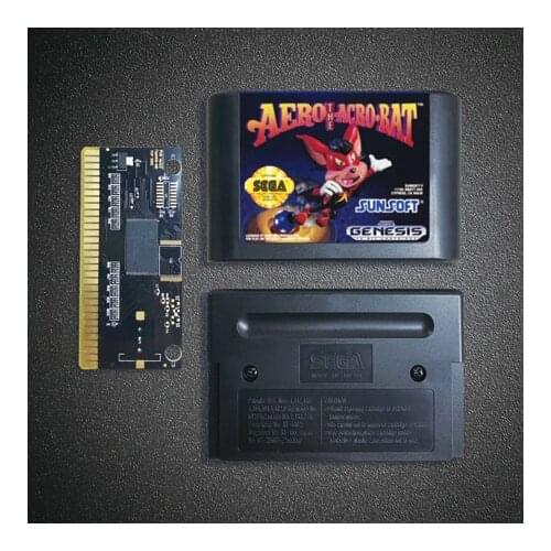 Aero the Acro-Bat- 16 Bit MD Game Card for Sega Megadrive Genesis Video Game Console Cartridge