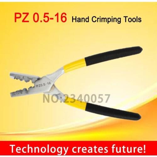 PZ 0.5-16 German needle type line clamp tubular terminal crimping pliers sleeve type terminal cold press