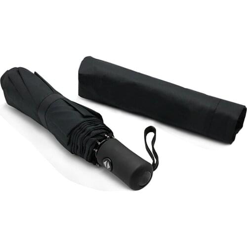 Car styling Folding Automatic Umbrella Strong Wind Resistant Rain Men Women Parasol For Mazda Kia Renault Volvo Car Umbrellas