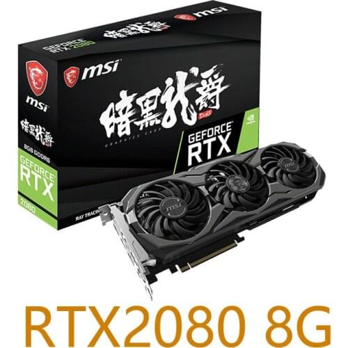 Video card GeForce RTX 2080 8gb GDDR6 256bit 14000MHz 6pin+8pin