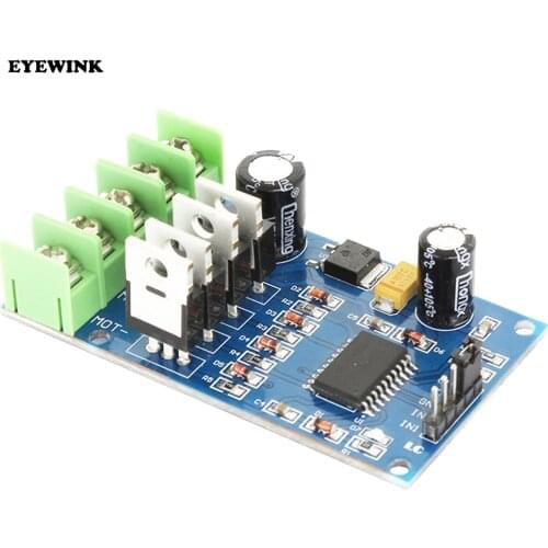 170W High Power H-Bridge Motor Driver Module For NMOS Brake Duty Cycle For DC 5-40V Motor 4 External NMOS Tubes Two PWM Inputs