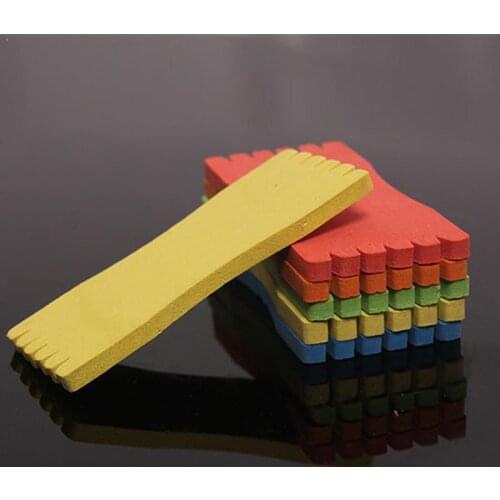 10Pcs Fishing Line String Coil Foam Sponge Board Fish Plate Coiling Line Winding U5W4