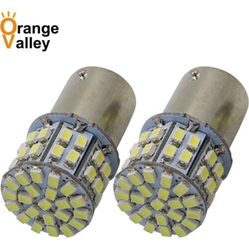 100Pcs Wholesale 1157 50LED 1156 BA15S BAY15D 50 SMD 1206 LED Car Brake Stop Tail Light Lamp Bulb DC 12V 24V