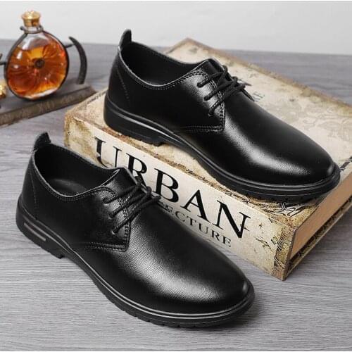 Cuero masculino shoe mens men mens pure boot loafers formal real shoes boots lather hombre fashion black piel luxury casual de